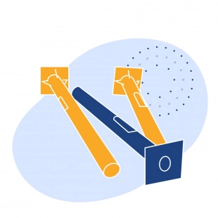 Опора освещения граненая фланцевая коническая ОГКф-10