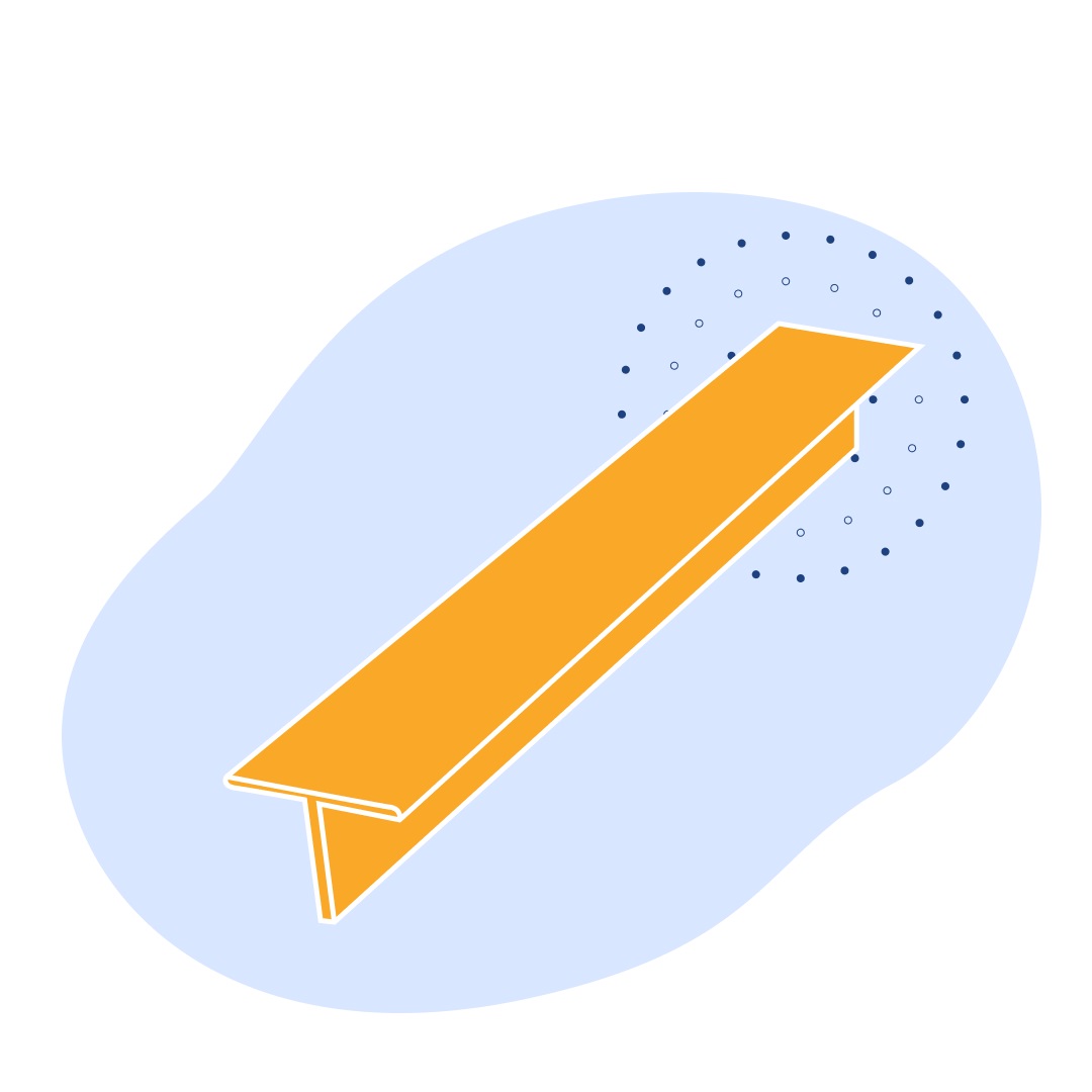 Алюминиевый тавр 40х65х2 мм АК4-1 421019 ГОСТ 29296-92