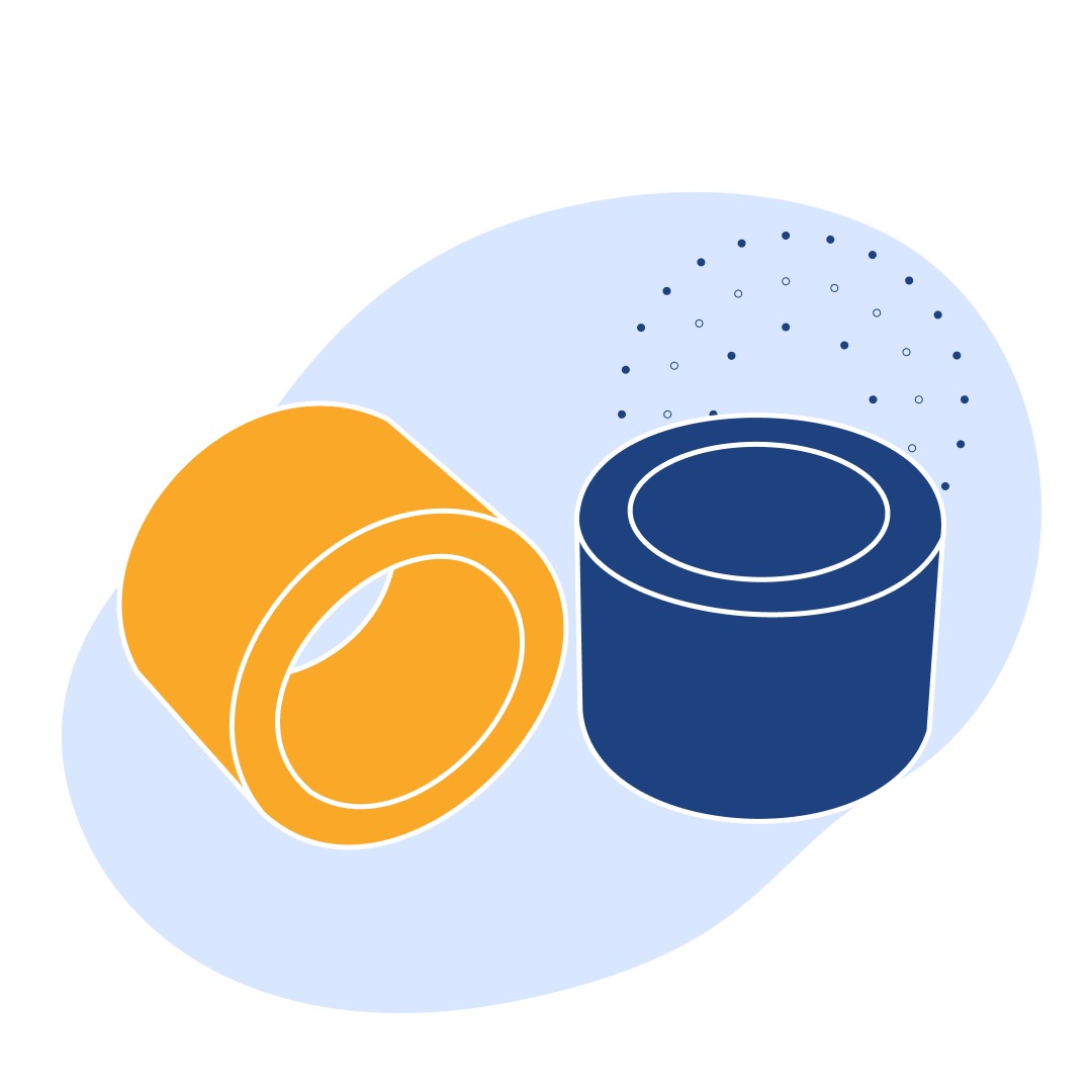 Втулка бронзовая 900 мм БрО10Ф1