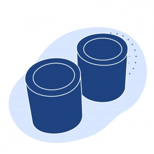 Капролоновая втулка 500х1030 мм черная PA 6 OFN