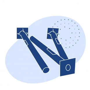 Опора освещения граненая фланцевая коническая ОГКф-10