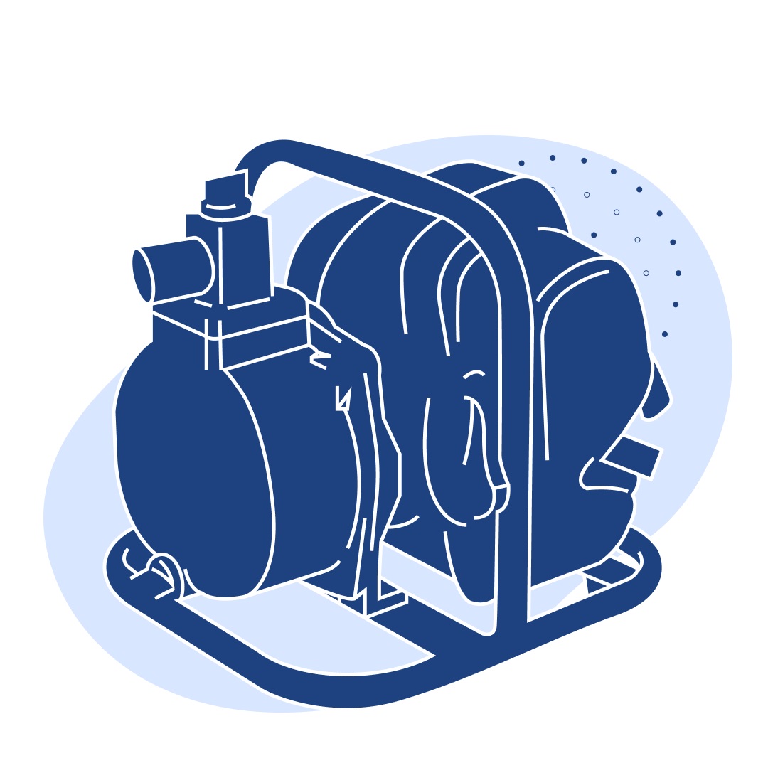 Бензиновый центробежный насос ЦН 160/112Е-тд